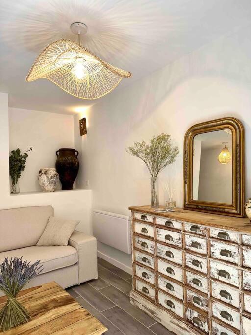 Lou Paseo : Appartement Brocante Centre Historique LʼIsle-sur-la-Sorgue المظهر الخارجي الصورة