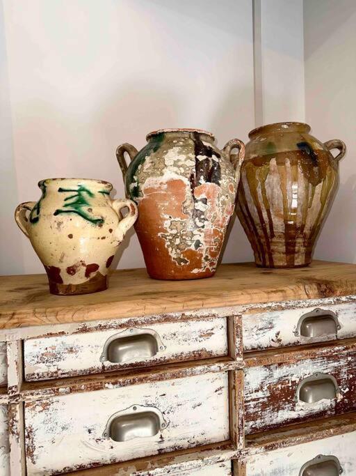 Lou Paseo : Appartement Brocante Centre Historique LʼIsle-sur-la-Sorgue المظهر الخارجي الصورة
