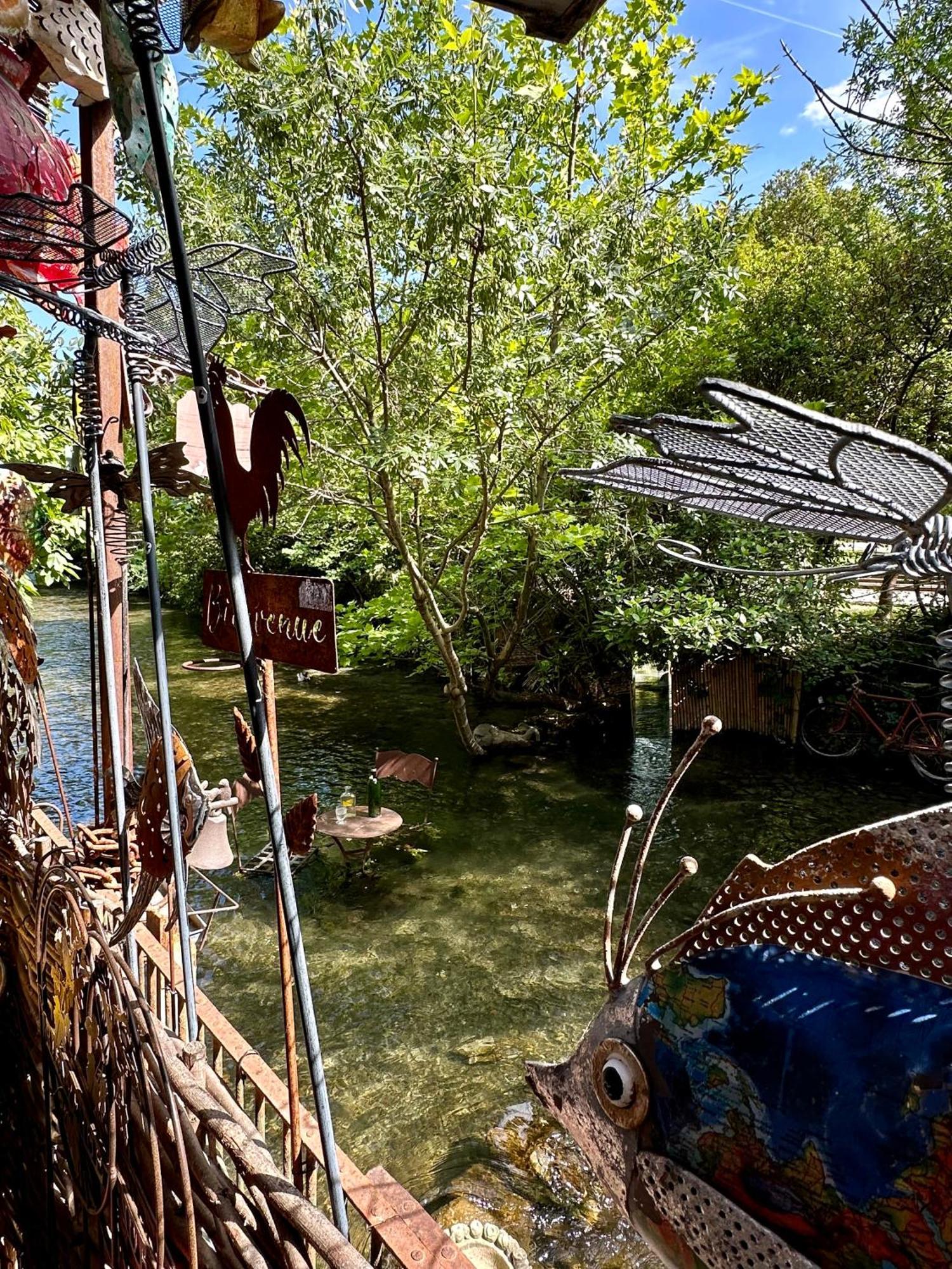 Lou Paseo : Appartement Brocante Centre Historique LʼIsle-sur-la-Sorgue المظهر الخارجي الصورة